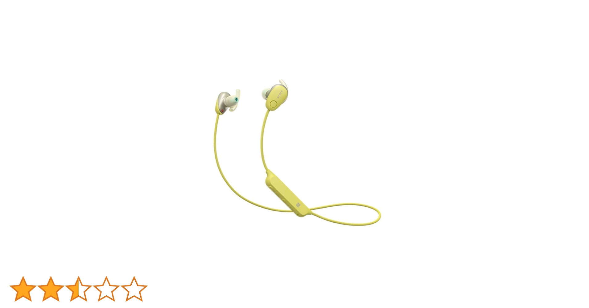 新品　Sony WI-SP600N ワイヤレスイヤホン イエロー Amazon.co.jp: ソニー ワイヤレスノイズキャンセリングステレオ